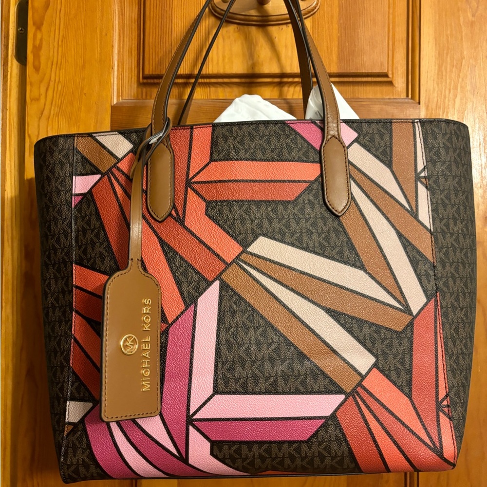 Michael Kors Sinclair Multi Color Handbag/NWT NEVER USED. No Flaws or Defects